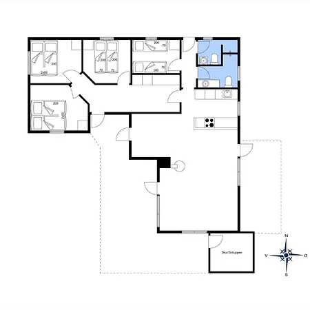 بيت للعطل Jb102-fjerritslev-blabaerstien-7